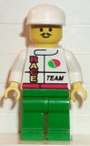 LEGO oct015 Octan - Race Team, Green Legs, White Cap